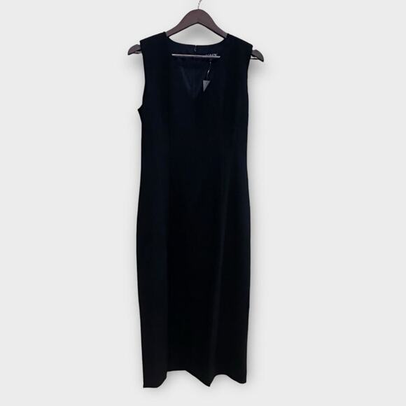 J. Crew Interview Dress in Four Season Stretch Black Size 6 BY914 New - Picture 2 of 8